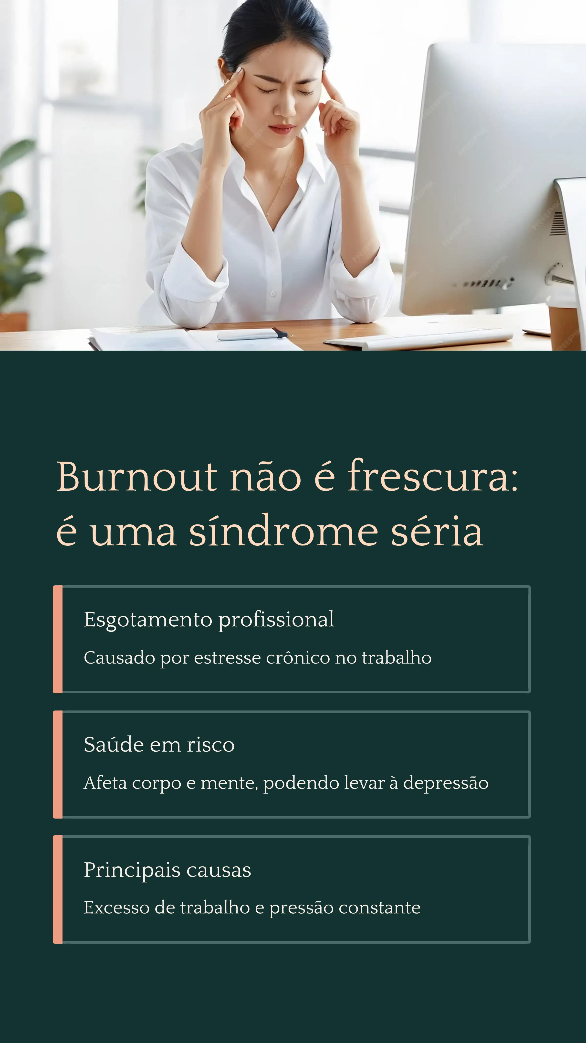 Além do Cansaço: 3 Sinais de que Você Está Sofrendo Burnout e o que Fazer a Respeito